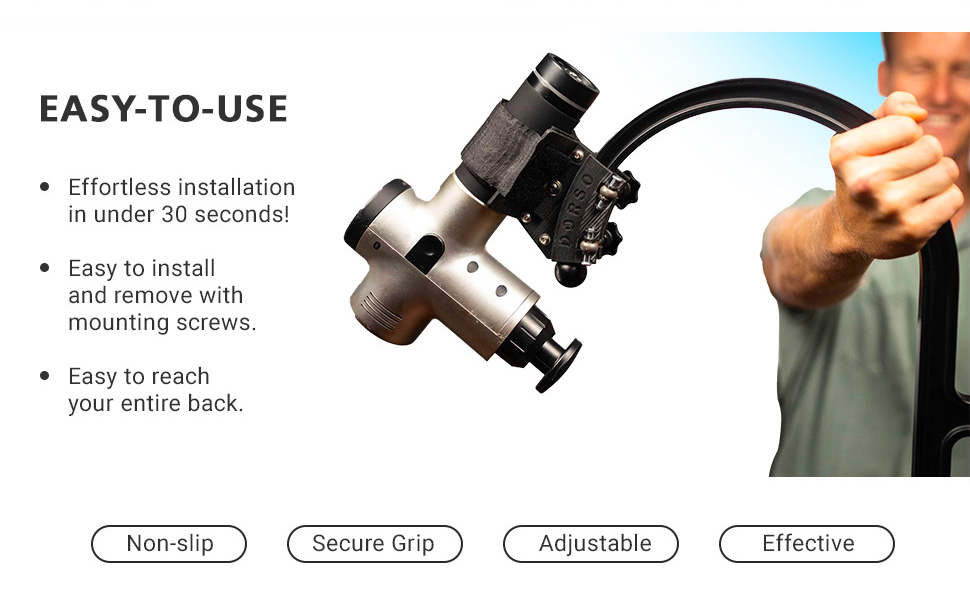 Massage Guns, Massage Gun Mount, percussion massage guns