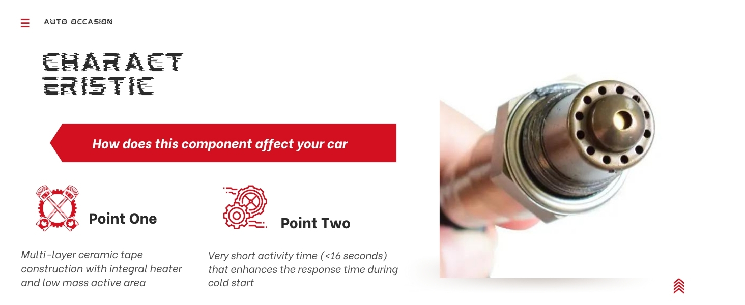 AUTO OCCASION Oxygen Sensor 13477 11781433940 Upstream and