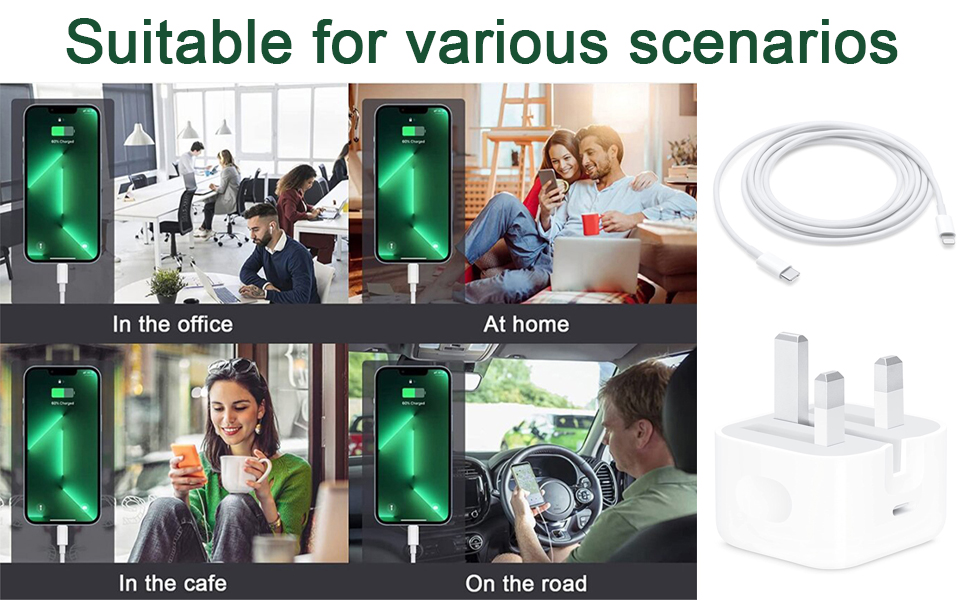 Case Logic iPhone Charger[Apple MFi Certified]iPhone USB C Fast Charger