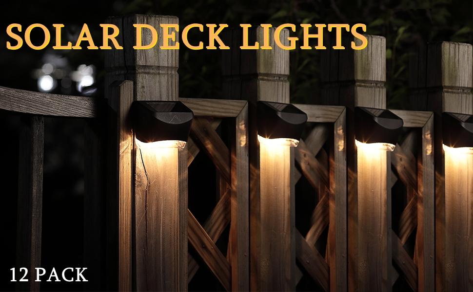 Solar Deck Lights