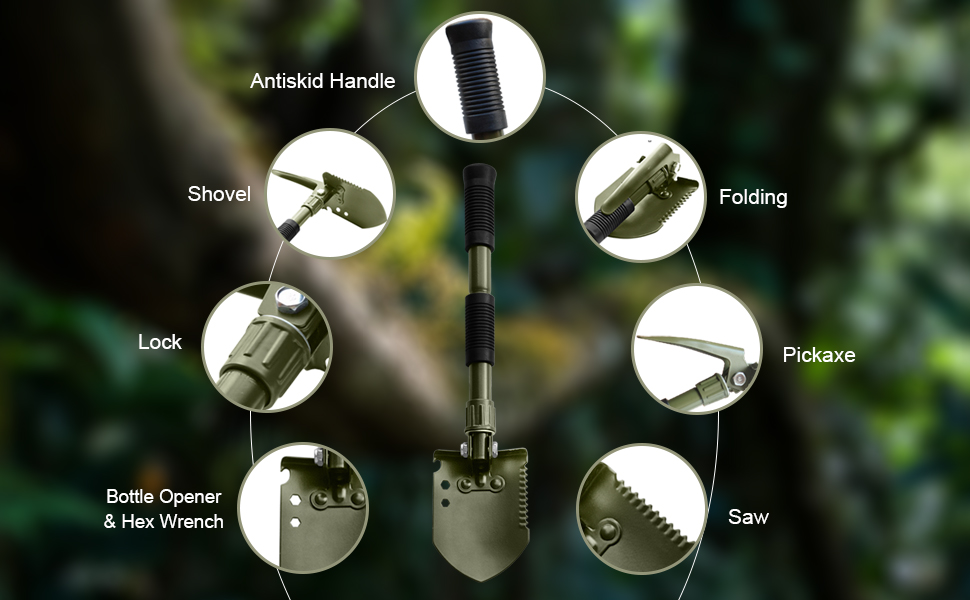 FoldingCampingShovel