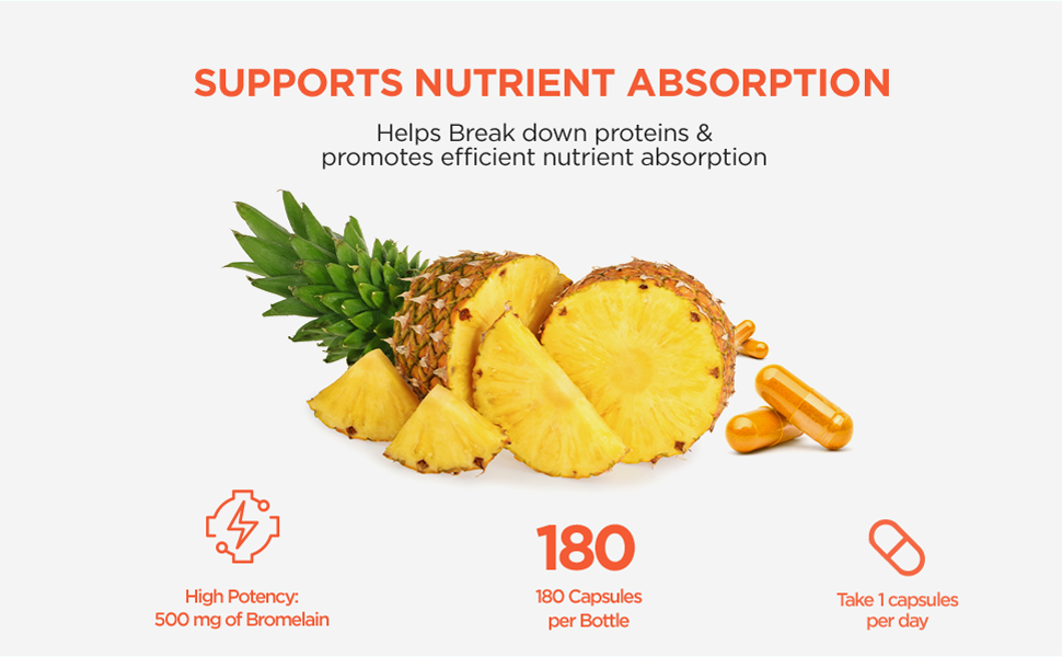 bromelain supplements for inflammation,pure encapsulation bromelain,digestive enzymes with bromelain