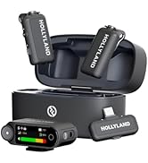 Hollyland Lark MAX 2 Combo (2 TX + Camera RX + USB-C RX + Charging Case) Wireless Lavalier Microp...