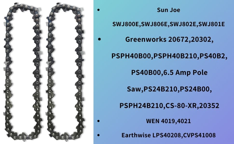 8 Inch Pole Saw Chain Replacement For Portland Harbor 62896
