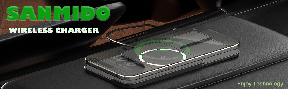 C11 MAGE WIRELESS CAR CHARGER 