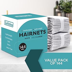 Box of 144 hairnets