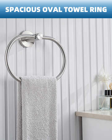OVAL HAND TOWEL RING