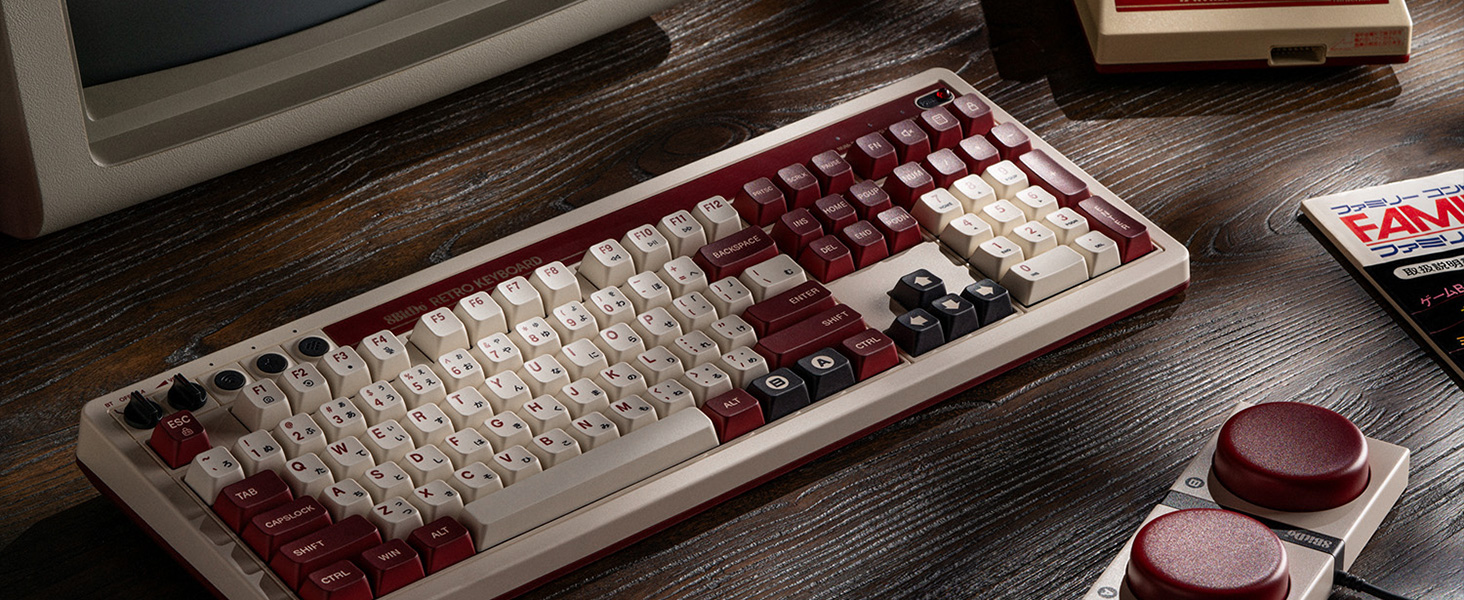 8BitDo Retro 108 Mechanical Keyboard