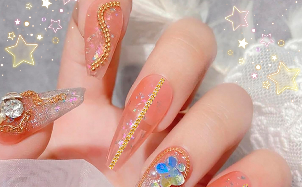 Gold Nail Chain