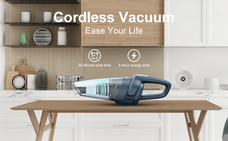 AUKUN Handheld Vacuum Cordless 8Kpa Strong Suction, Car