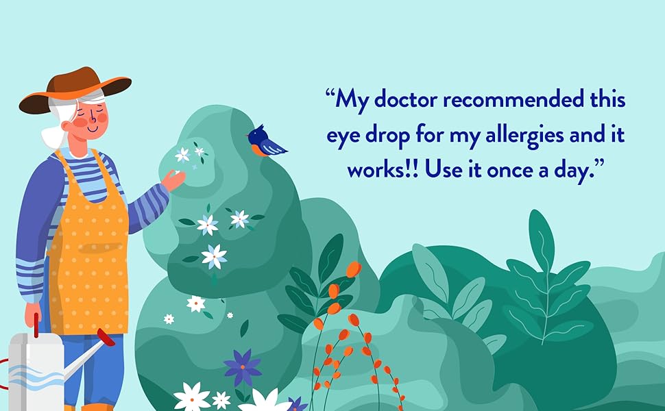 Healthy Living Antihistamine Twice Daily Eye Drops for