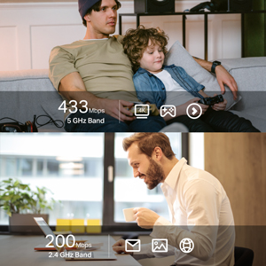 High-Speed Dual Band Adapter for Better Connections