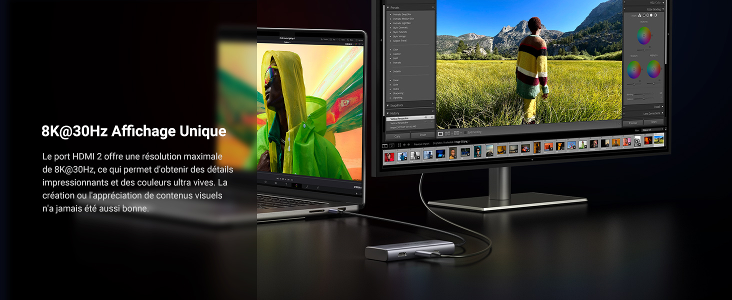 8K@30Hz Affichage Unique