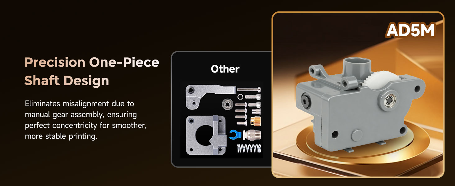 Precision One-Piece Shaft Design