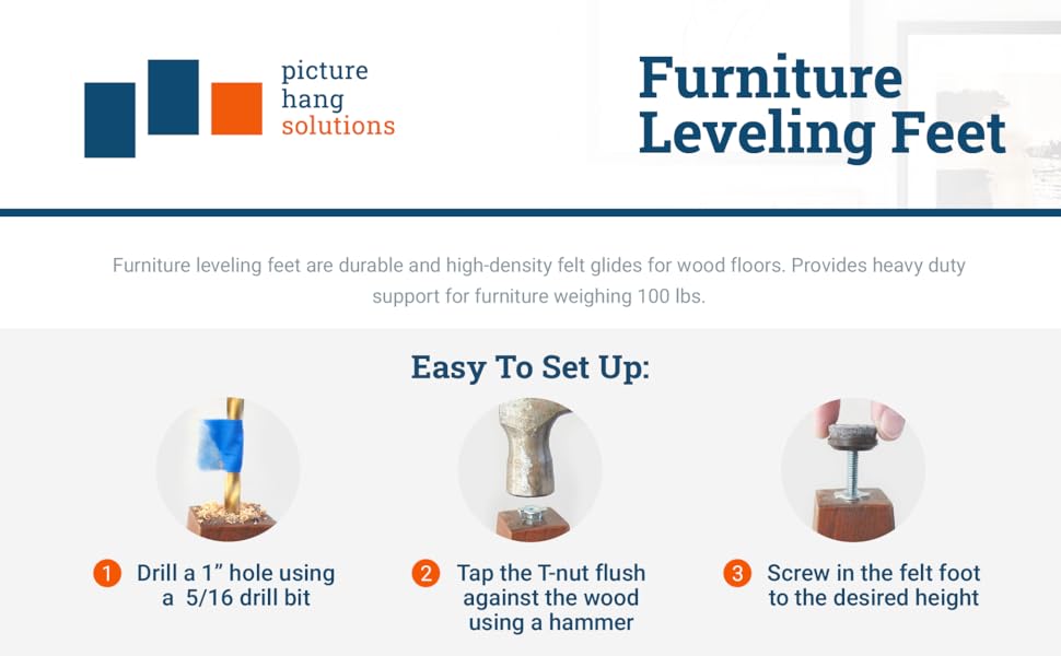 Chair Levelers Table Leveler 1/420 Furniture Leveling Feet