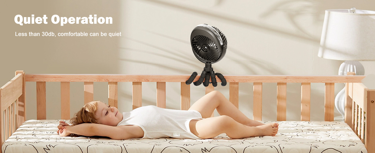 clip on stroller fan