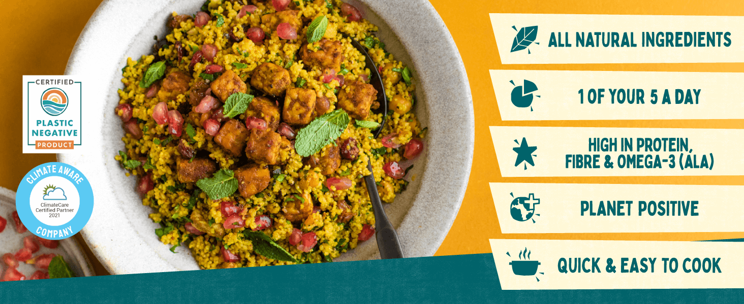 Better Nature Organic Tempeh 200g (5 Pack) Vegan Friendly PlantBased