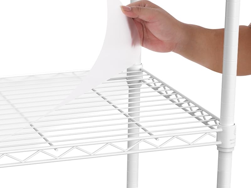 3 Tier NSF Metal Shelf Wire Shelving Unit, 1050lbs Capacity