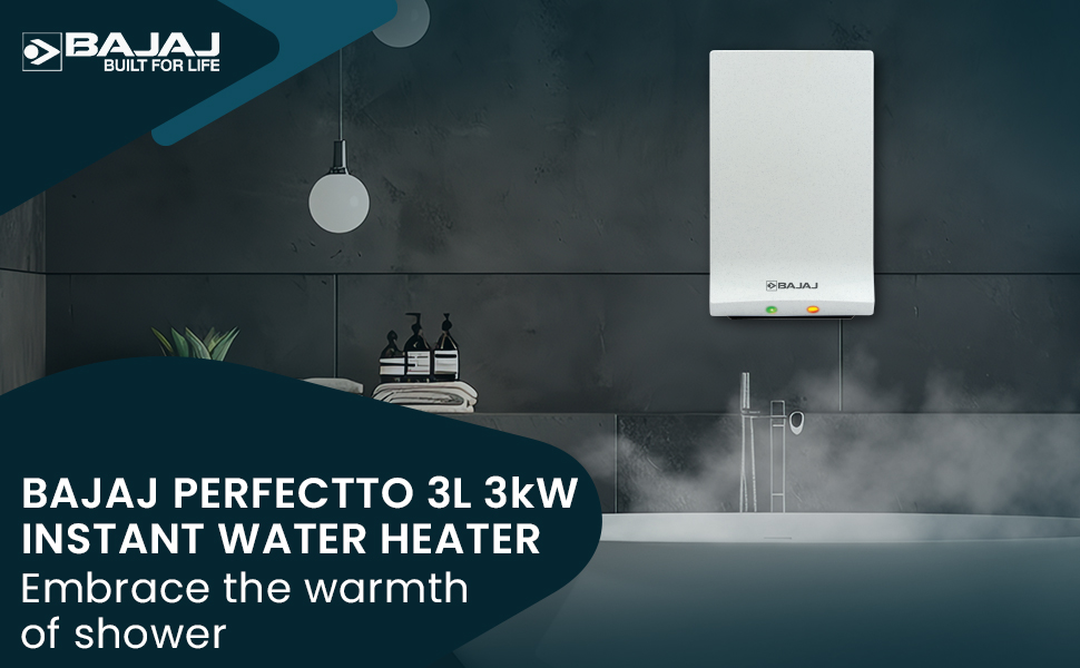 bajaj water heater for home, geyser, water geyser for bathroom , fast heating water heater