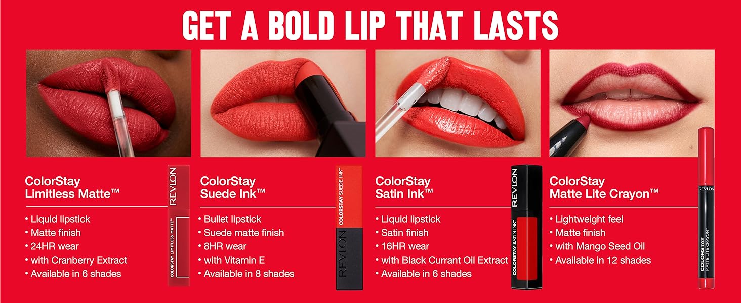 Get a bold lip that lasts