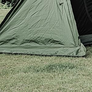 Amazon | DOKICAMP パップテント 軍幕 収納コンパクト ソロキャンプ