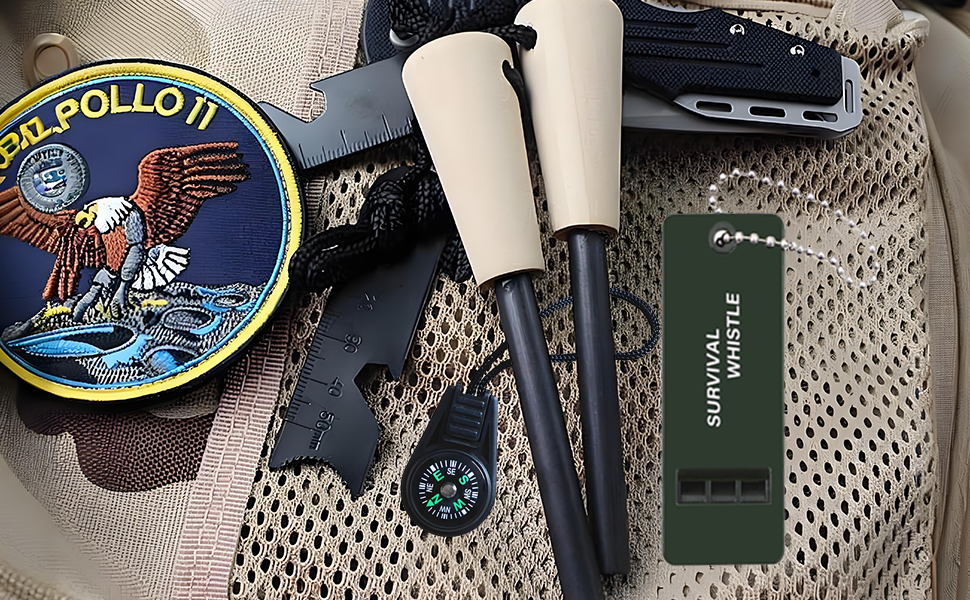 flint and steel fire starter survival tool