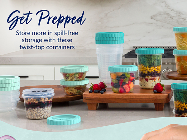 Amazon.com: Bentgo Prep - 20 Piece 32 fl oz Leak-Proof Deli