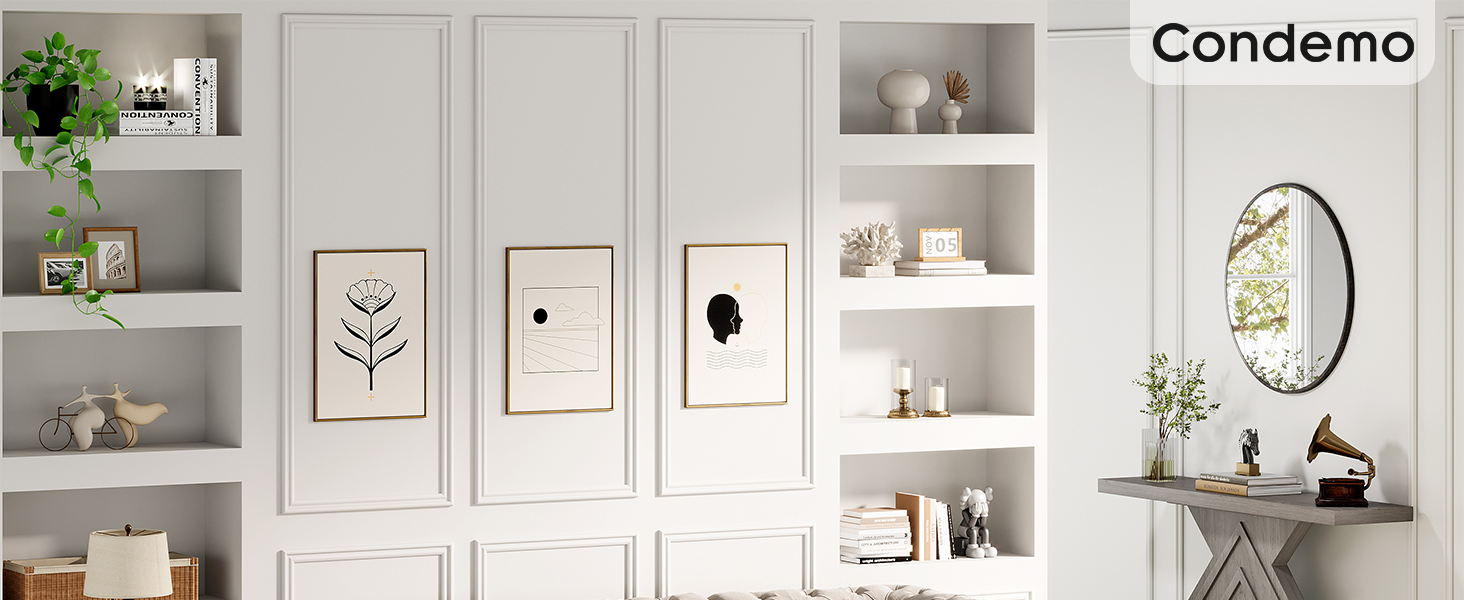 Condemo Round End Table, 2 Tier Industrial Side Table