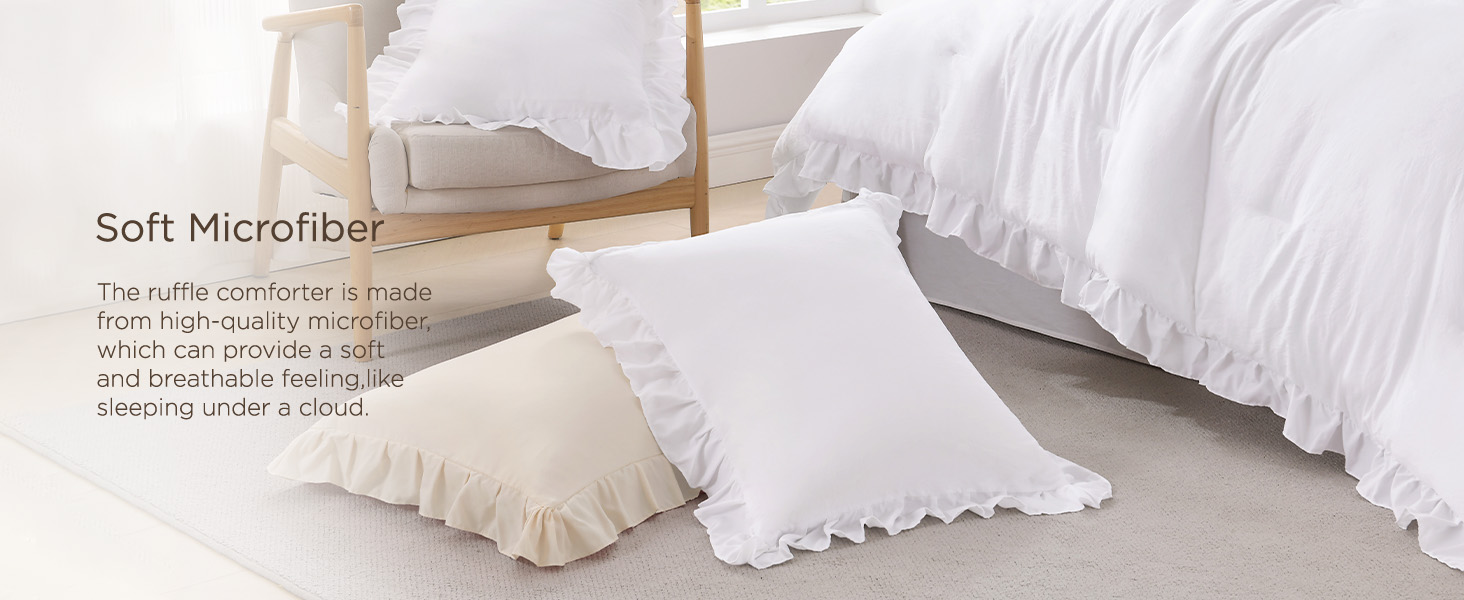 Ruffle White