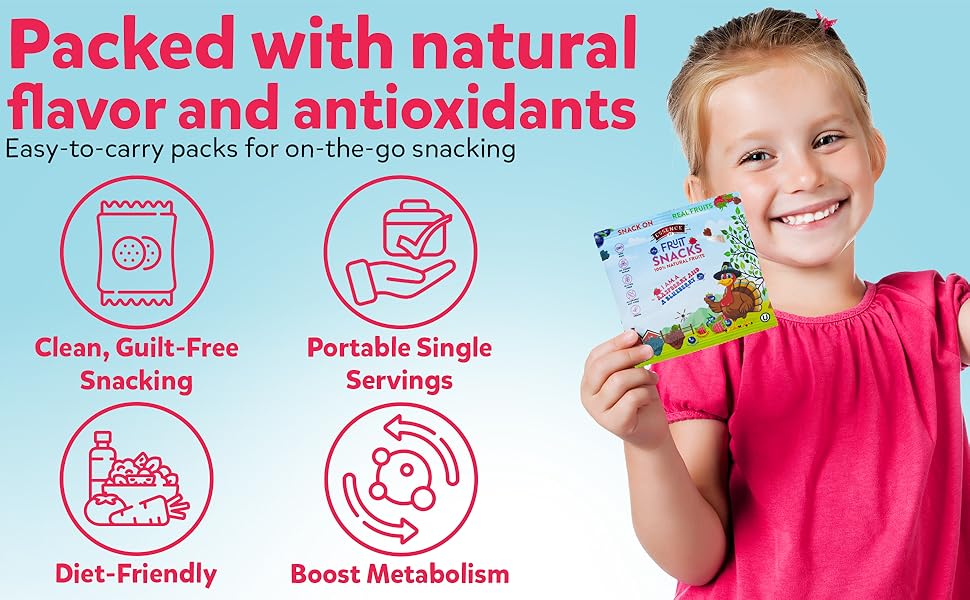 mix flavor fruit snacks