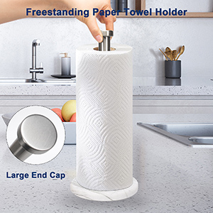 marble paper towel holder