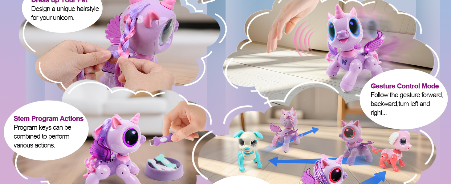 3 year old girl gifts girl birthday gift ideas unicorns robot puppy toy remote