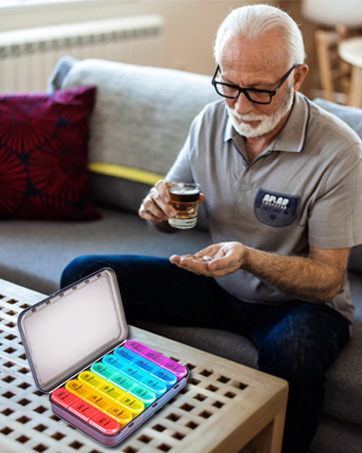 dosette box 3 times a day