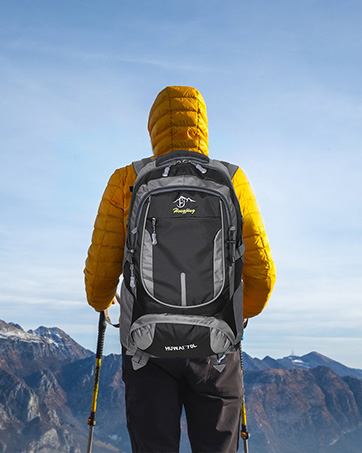 Hiking Backpack Breathable Rucksack Camping Daypack Water Resistant Hiking Backpack