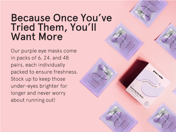 Gift-friendly gold eye mask frownies under eye gels for teens and women who love self-care