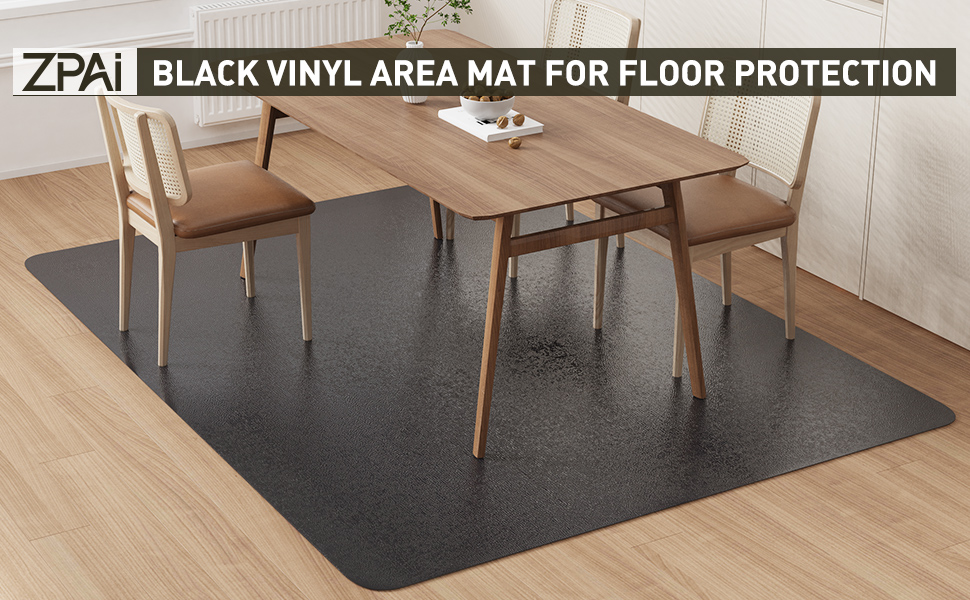 Amazon.com: ZPAI Area Floor Mat for Home, 4'×6' Large Black