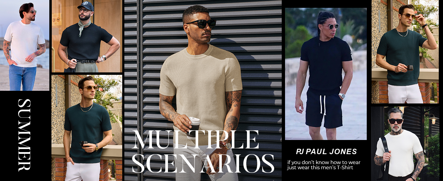 Mens t -shirt casual Shirts for men Fashion mens resort wear 2025