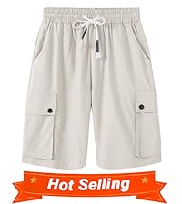 Summer Comfy  cargo Shorts for Women Casual Drawstring Elastic Waist bermuda Shorts Elastic Waist