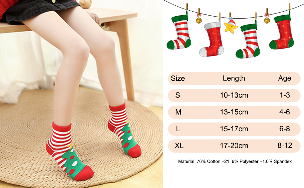 LITOON children Christmas socks