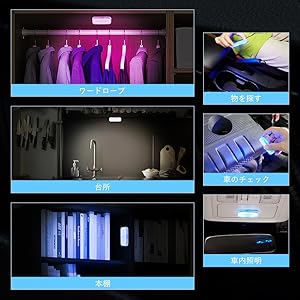 Amazon | FUTWOD LED ルームランプ ホワイト 白 6000K タッチ