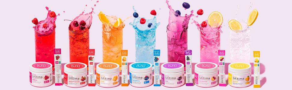 Seven Ultima Replenisher flavors