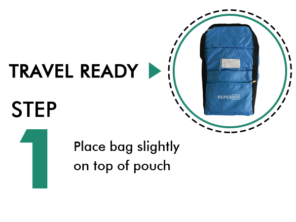 Booster gate check bag