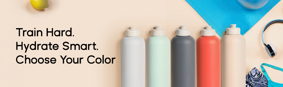 sports water bottle all colors beautiful