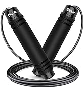 con asas y cuerda negras. Los mangos cilíndricos cuentan con el nombre de la marca. Longitud de cuerda ajustable para entrenamientos personalizados.