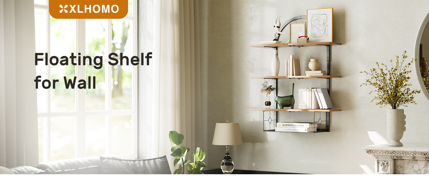 floating shelves for wall