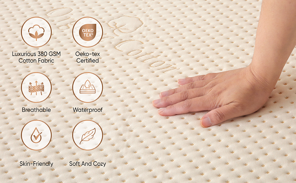 Organic Mattress Topper Queen King Twin Full Twin XL