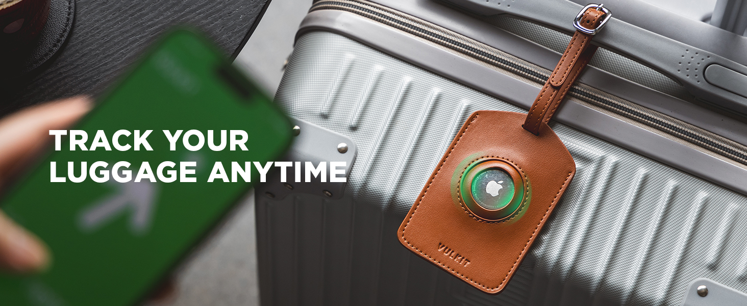 Airtag Holder 4 Passports,2 in 1 RFID Blocking Travel Sim Cover Family Luggage Wrist Strap