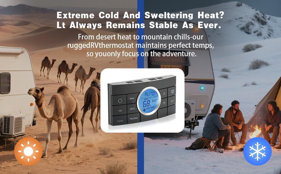 rv thermostat heat only