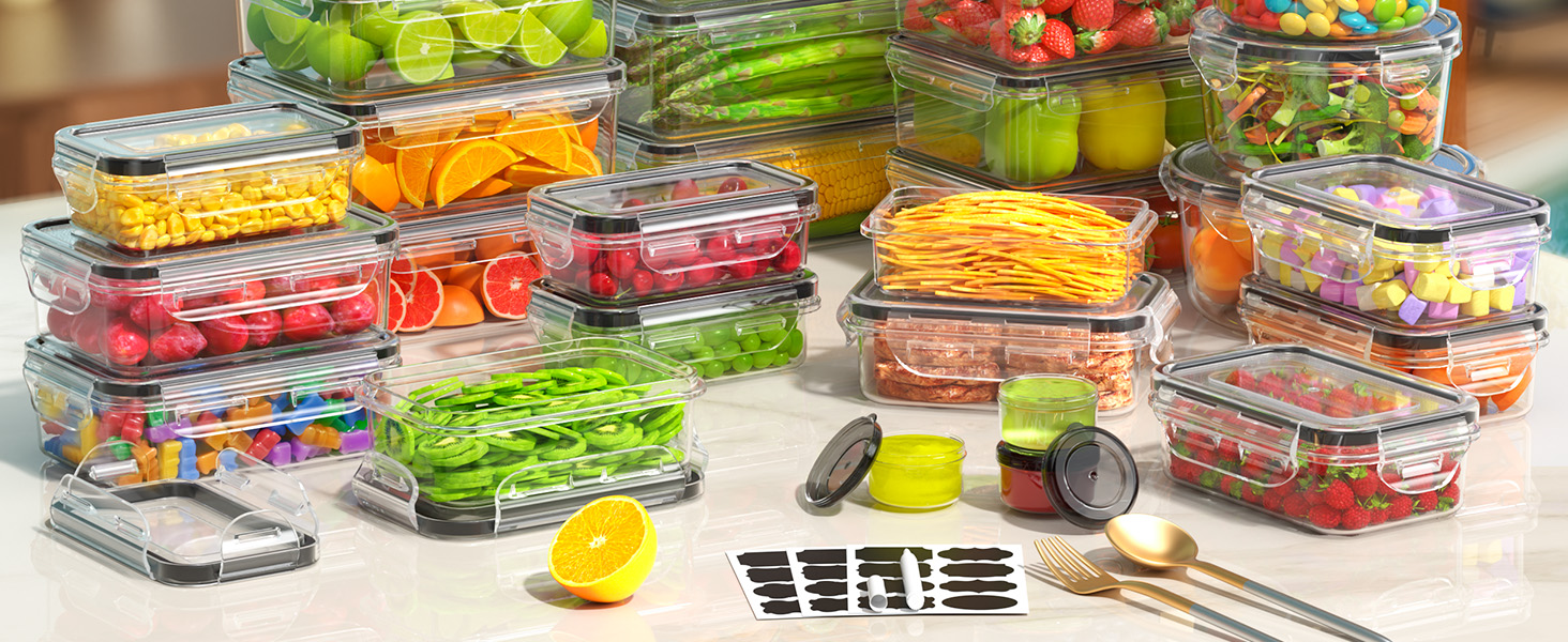 Food Storage Containers with Lids