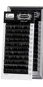Flat Lash C Curl